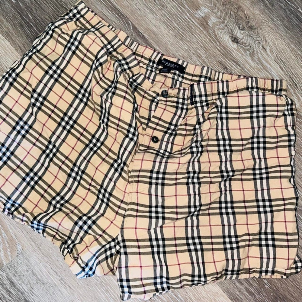 Men's Burberry London cotton shorts large